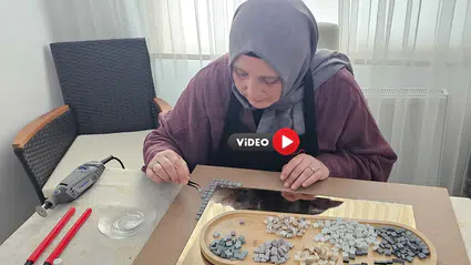 El Sanatları Kursunda Edindiği Hobiyi Mesleğe Dönüştürdü