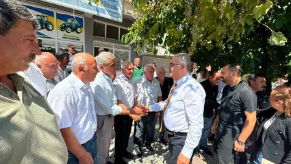 Ahlatcı’dan Ortaköy ve Kargı’ya Hizmet Ziyareti