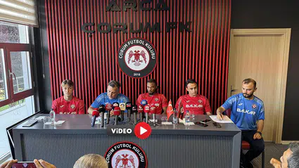 Çorum FK’de Galatasaray Maçı Hedefi Belli!