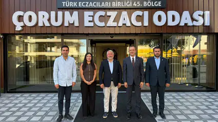 Başkan Aşgın’dan Eczacı Odasına Ziyaret