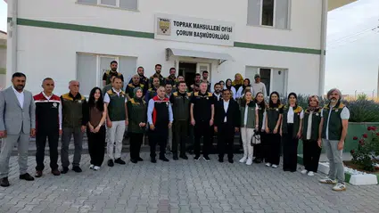 TMO Genel Müdürü Çorum’a Geldi