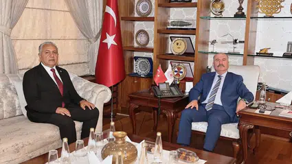 Adem Özel’den Vali Çalgan’a Ziyaret