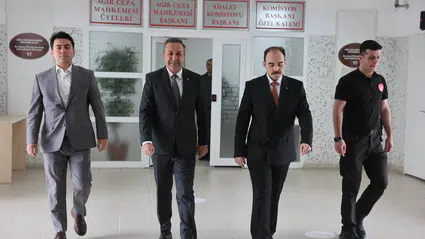 Dere’den Adliye Teşkilatına Hayırlı Olsun Ziyareti