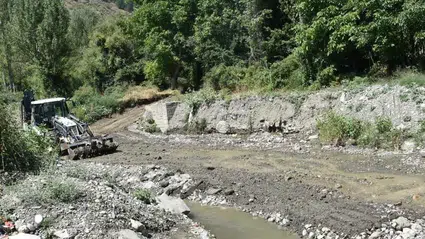 İskilip’te Taşkın Riskine Karşı Akçay'da Çalışma Başladı