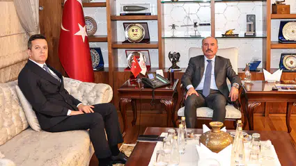 İlk Ziyaret Vali Çalgan’a