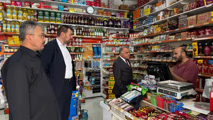 AK Partililerden Esnaf Ziyareti