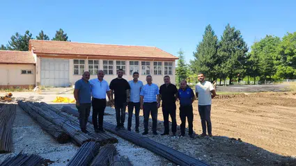 250 Kişilik Kapalı Spor Salonunun İnşaatı Başladı