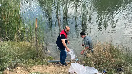 Gölete Yavru Balık Bırakıldı