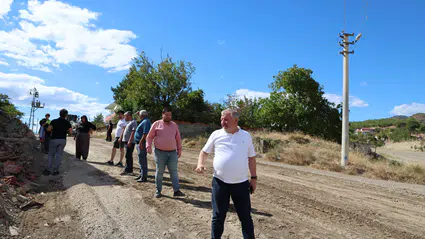 Asfalt Çalışmaları Sahada İncelendi