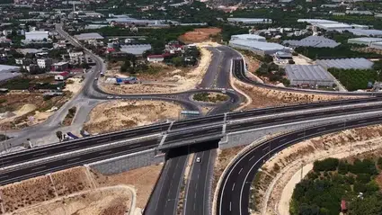 2.5 saatlik yol 18 dakikaya düşüyor bakan duyurdu...