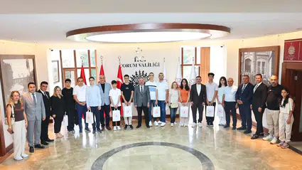 YKS ve LGS Şampiyonlarını Ağırladı