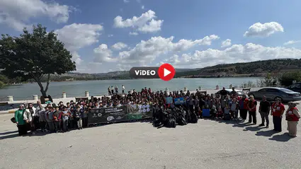 Baraj Çevresi Pırıl Pırıl Oldu
