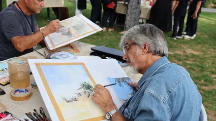 Uluslararası Suluboya Festivali Sanatseverlerle Buluştu