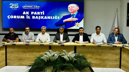 AK Parti’de İstişare Toplantısı