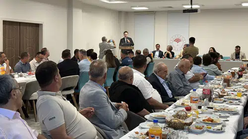 Gerze Kaymakamı Arabacı’ya veda yemeği düzenlendi