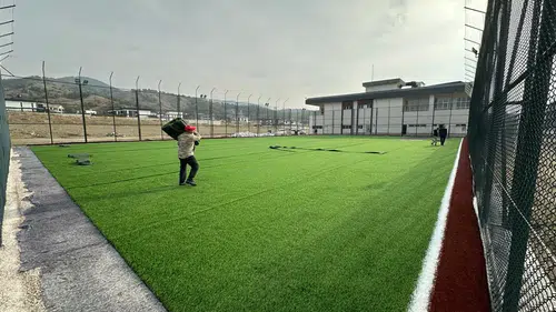 Osmancık’ta Sahası İnşaatında Sona Gelindi