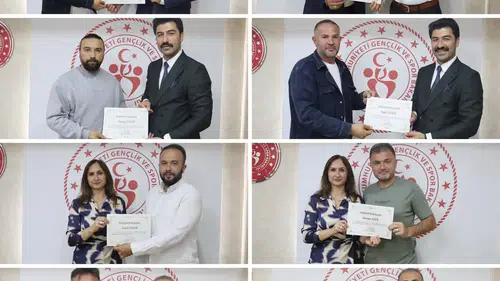 Gençlik ve Spor’dan Tesis Amirlerine Teşekkür Belgesi