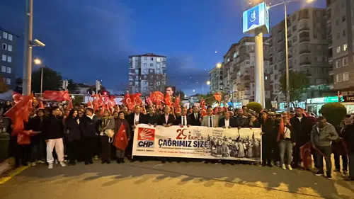 CHP'den Cumhuriyet Yürüyüşü