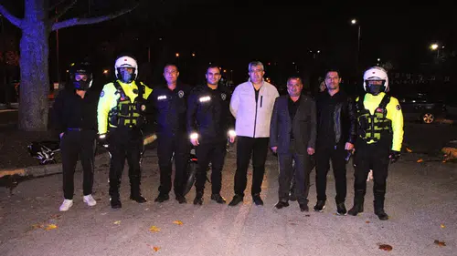 Motosikletçiler Bayram Coşkusuna Ortak Oldu