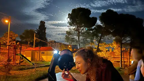 Süper Dolunayı Gözlemlediler