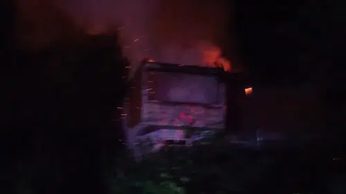 Osmancık’ta Yanan 2 Katlı Evde Hasar Oluştu