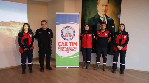 ÇAK-TİM’den kaymakamlık personeline deprem eğitimi