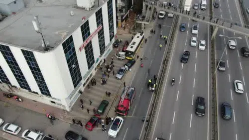 Çekmeköy’de otobüs durağa daldı: 1 kişi hayatını kaybetti