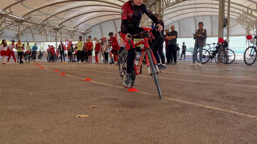 Nilüfer’de Cumhuriyet coşkusu pedallarla sokaklara taşındı