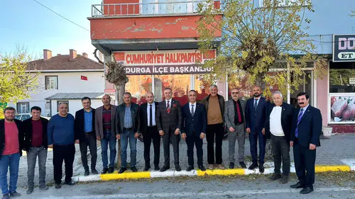 Tahtasız, CHP Dodurga’nın Yeni Binasını Ziyaret Etti