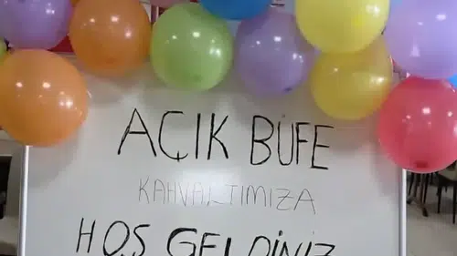 Gençlik ve Spor’dan Öğrencilere Açık Büfe Kahvaltı
