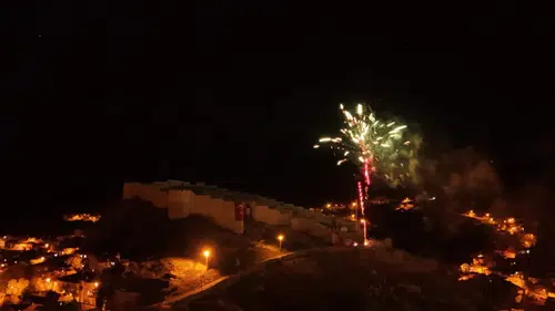 Cumhuriyet Coşkusu İskilip Kalesi'ni Aydınlattı