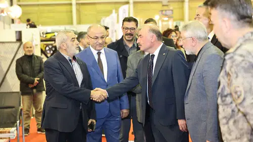 Çorum Mobilya ve İnşaat Fuarı'nı Gezdi