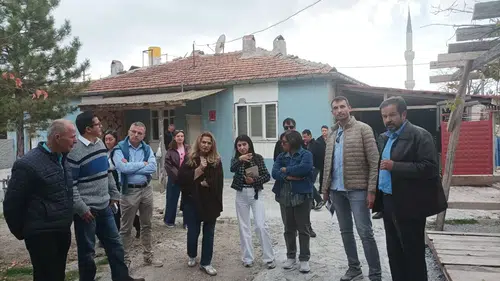 Dünya Bankası Heyeti Proje Alanında