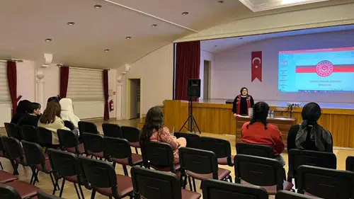 KYK Öğrencilerine Kadına Şiddetle Mücadele Semineri
