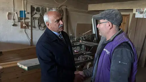 Çizikci'den Marangozlara Ziyaret