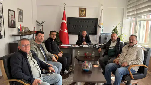 Kargı'da Mahalle Muhtarları Dereli'yi Ziyaret Etti