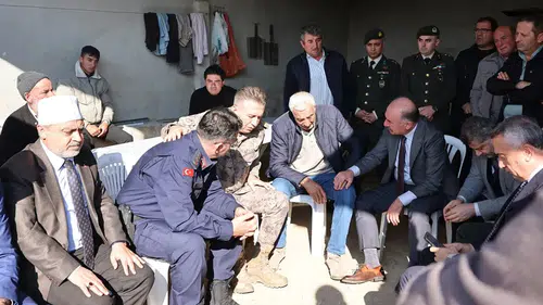 Çalgan’dan Şehit Ailesine Taziye