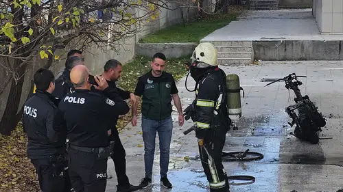 Apartmanda yangın çıktı, 9 kişi hastanelik oldu