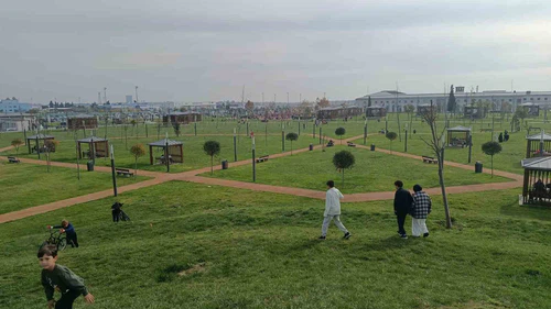 Atatürk Havalimanı Millet Bahçesi’ne ilk gününde yüzlerce vatandaş akın etti