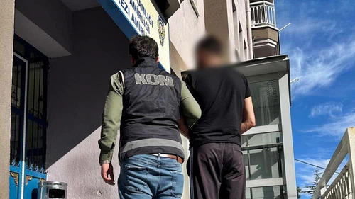 Hapis cezasıyla aranan şahsı polis yakaladı