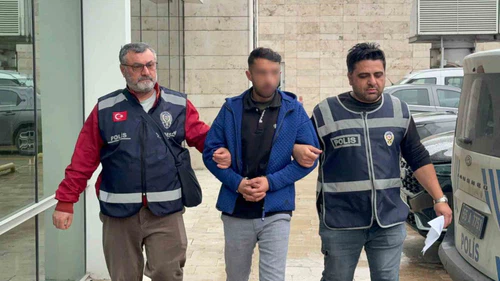 Kız kardeşinin boğazına bıçak dayadığı iddia edilen kasap tutuklandı