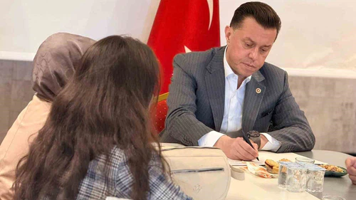 Milletvekili Hatipoğlu, vatandaşlarla bir araya geldi