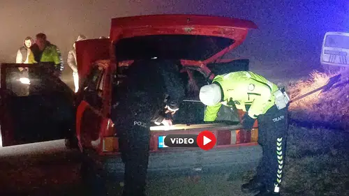 Sahte Plaka ve Uyuşturucuyla Yakalandı