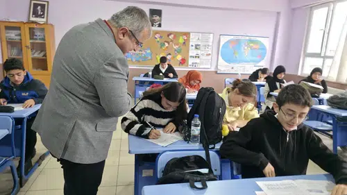 Bayat’ta Öğrencilere Sınav Desteği