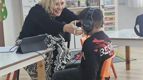 Anaokulu Öğrencilerine İşitme Taraması Testi Başladı