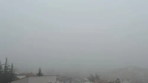 Çorum Güne Sisle Başladı