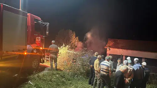 Samanlık Yangını Korkuttu