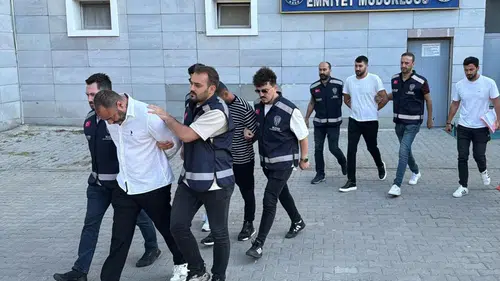 Samsun merkezli sahte içki operasyonunda yakalanan 10 zanlı serbest