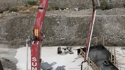 Sungurlu'da Sıcak Asfalt Tesisinin Temeli Atıldı