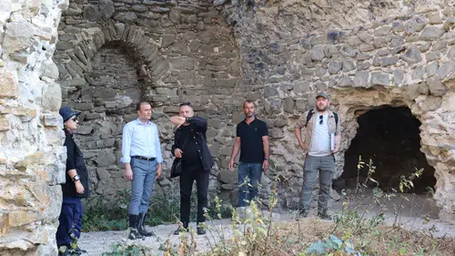 Kalehisar Kalesi Kazı Alanında İnceleme